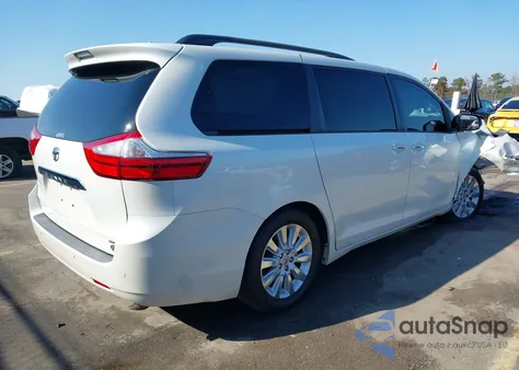 2015 Toyota Sienna Limited Premium 7 Passenger z USA, uszkodzony, nr VIN 5TDYK3DC2FS556173